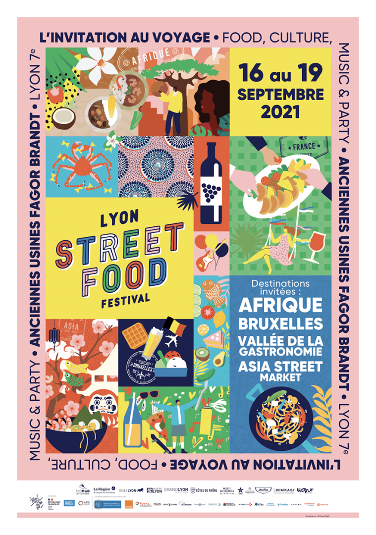 Affiche Lyon Street Food Festival