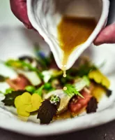 Plat dans un restaurant