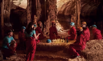 SpéléOenologie® à la Grotte Saint-Marcel par © Cherrystone et Vallée de la Gastronomie