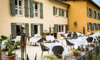 Terrasse © hotel Huchette©Christophe FOUQUIN