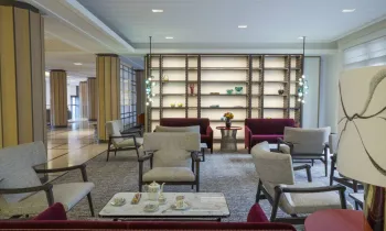 Villa Maia - Bibliothèque © Camille Moirenc