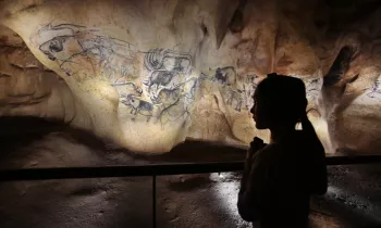 Intérieur © Patrick Aventurier - Grotte Chauvet 2 Ardèche