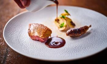 Plat gastronomique