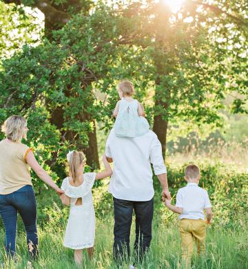 Balade en famille