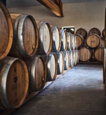 Tonneaux de vins
