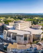 Vue aérienne © Loïc JULIEN-Châteaux de la Drôme