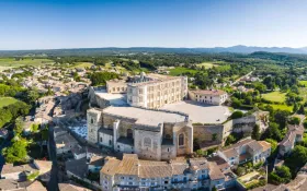 Vue aérienne © Loïc JULIEN-Châteaux de la Drôme