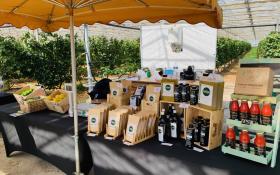 Vente sur le marché © EARL La Perdrerie