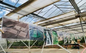 sous serres © EARL La Perdrerie