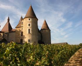 Façade nord du Château de Corcelles © C.Barrière