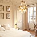 Room at the Hotel de la Villeon, in Tournon-sur-Rhone, France