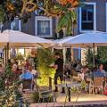 Terrasse at Marius Bistro in Tain l'Hermitage, France