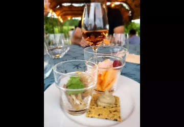 Cuisine maison l'été, mise en bouche