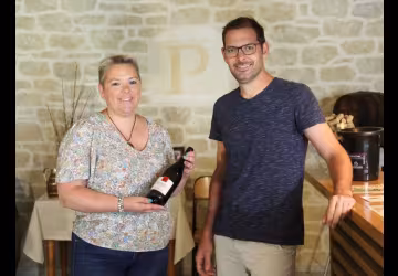 Bérengère et Julien caveau perras