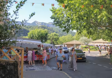 Marché nyonsais du jeudi_Nyons