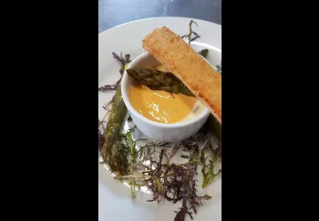oeuf cocotte et asperge