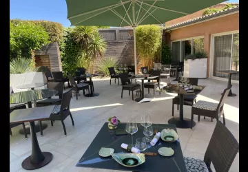 Déjeuner en terrasse