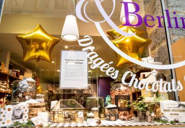 Vitrine Violette et Berlingot