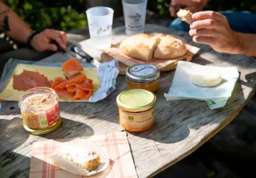 Cabane Café, Produit Locaux & Bio