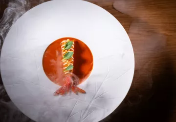 Plat Restaurant Gastronomique 1* Michelin