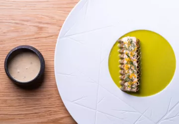 Plat Restaurant Gastronomique 1* Michelin