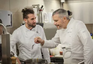 Chefs en cuisine Glenn Viel*** Benjamin Reilhès