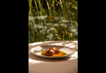 Plat Restaurant Gastronomique 1* Michelin