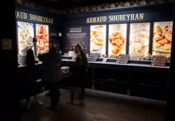 Espace dégustation: une véritable initiation.