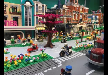Ville en briques Légo