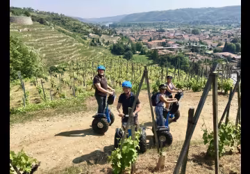 Balade en gyropode sur Condrieu Côte-Rôtie