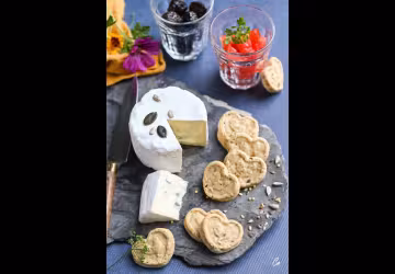 Gaudrioles au Bleu de Bresse