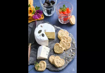 Gaudrioles au Bleu de Bresse