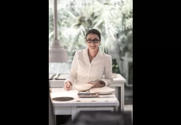 Anne-Sophie Pic en Cuisine Blanche