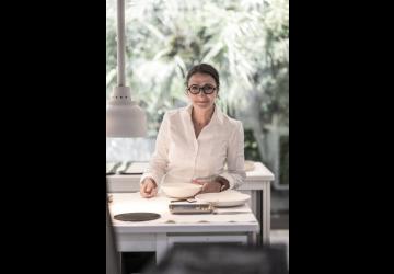 Anne-Sophie Pic en Cuisine Blanche