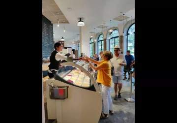 Terre adélice - Salon glacier Le Moulinon