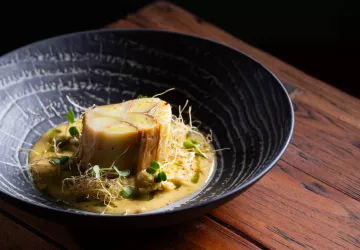 Poireau confit Bistro Chapouton