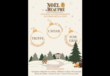 Noël à Beaupré - 3 week-ends "Accords Mets de Fêtes & Vins" au Château de Beaupré_Aix-en-Provence