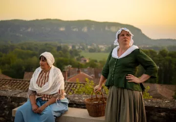 Chroniques d'un village vigneron : la vie de Benoitte et Félicitée_Saint-Sorlin-en-Bugey