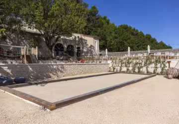 Terrain de pétanque