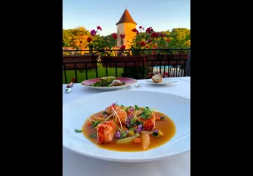 La Capella - Hôtel Restaurant Le Château de Chapeau Cornu - Vignieu - Balcons du Dauphiné - Nord-Isère - à moins d'une heure de Lyon