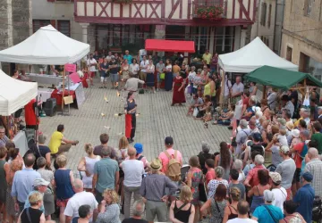 Spectacle de cracheurs de feu