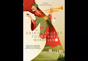 Affiche Saint-Vincent Tournante Maranges 2026