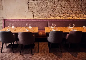 Salon typique habitat Bourguignon 