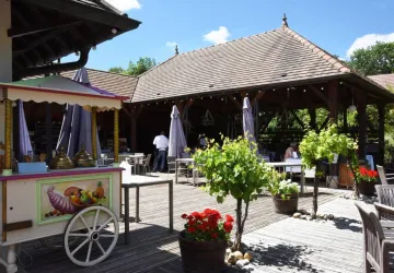 Hostellerie Bourguignonne terrasse