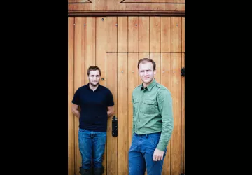 Brice Laffond, directeur technique, et Edouard Parinet, propriétaire